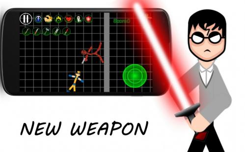 Stickman Jedi campo de batalla 3