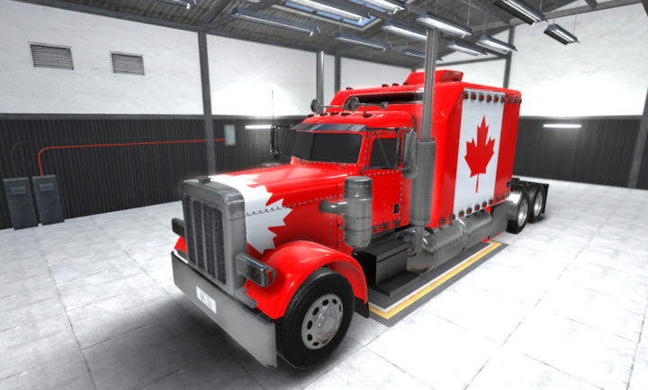 Canadian Truck Simulator เวอร์ชั่นภาษาจีน