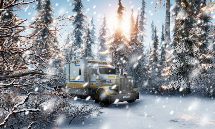 Canadian Truck Simulator เวอร์ชั่นภาษาจีน