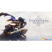 Detail proses grafis dan teks Darksiders Genesis