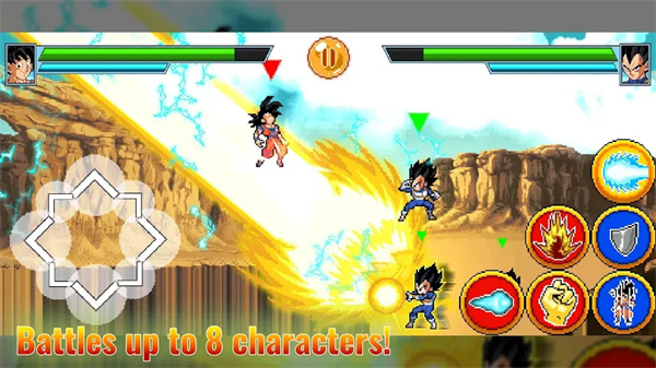 Juego móvil Dragon Ball Legend versión Pixel