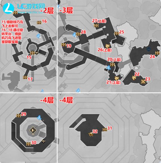 崩坏星穹铁道仙舟罗浮宝箱位置