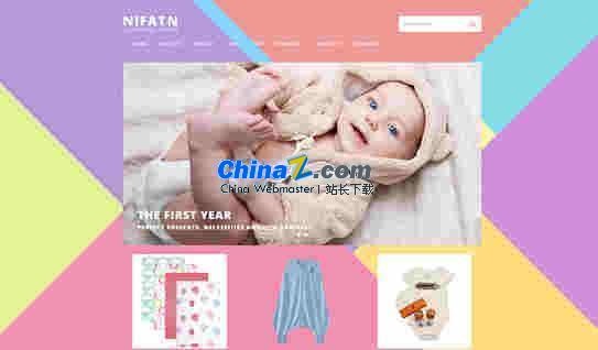 Pakaian anak-anak Sistem situs web perdagangan luar negeri Inggris v1.6.9