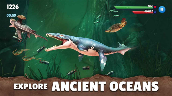 Hungry Shark Prehistoric World เวอร์ชั่นจีน