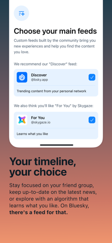 Bluesky Social app