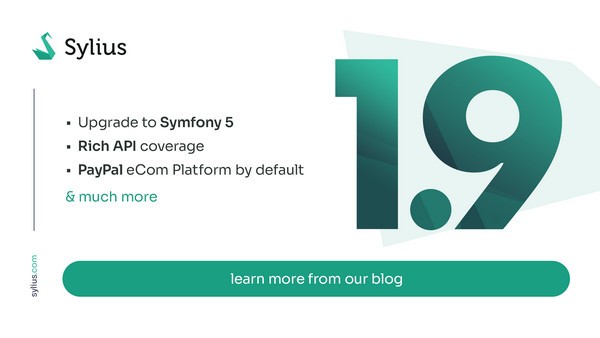 Sylius منصة التجارة الإلكترونية مفتوحة المصدر v1.13.7