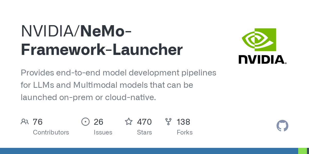 Программа запуска NeMo Framework