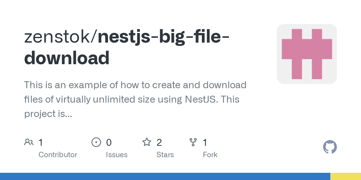 nestjs big file download