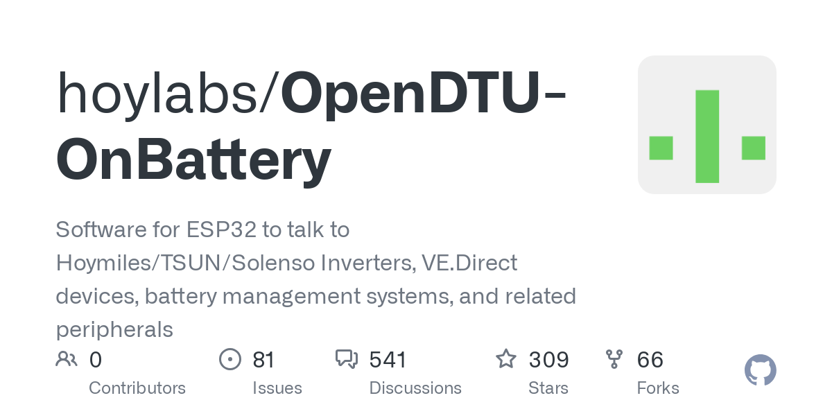 OpenDTU OnBattery