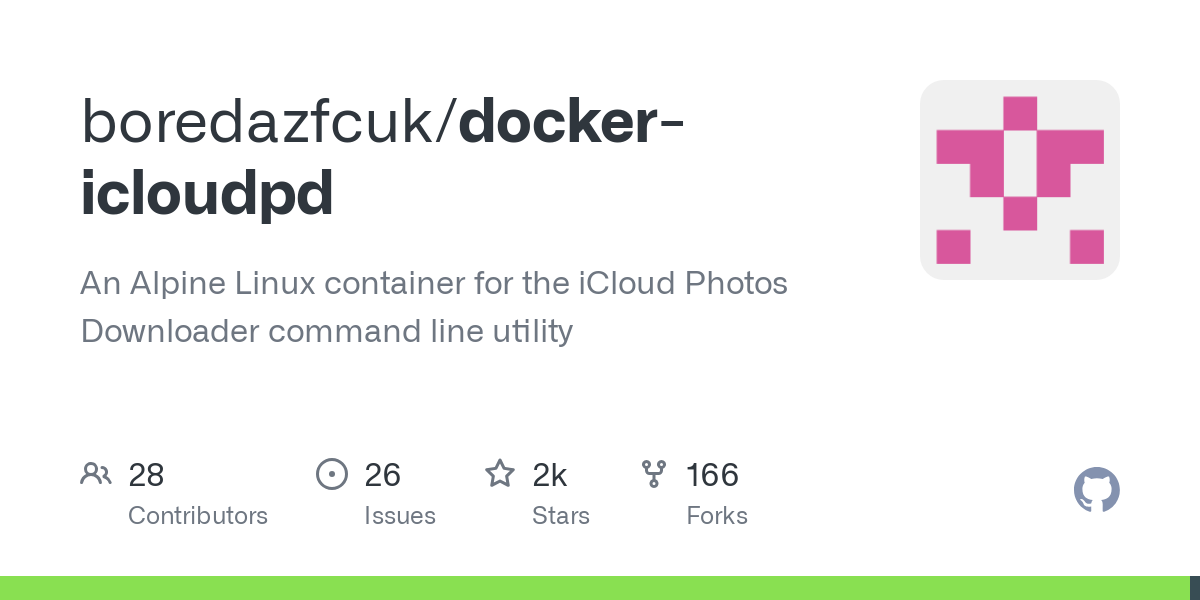 docker icloudpd