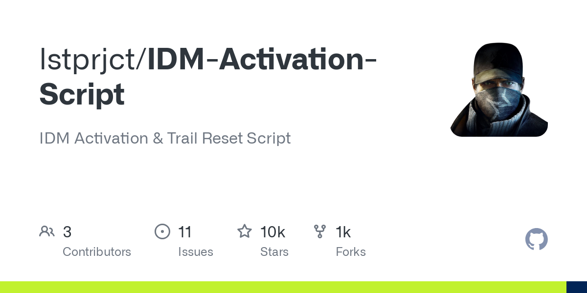 Script d'activation IDM