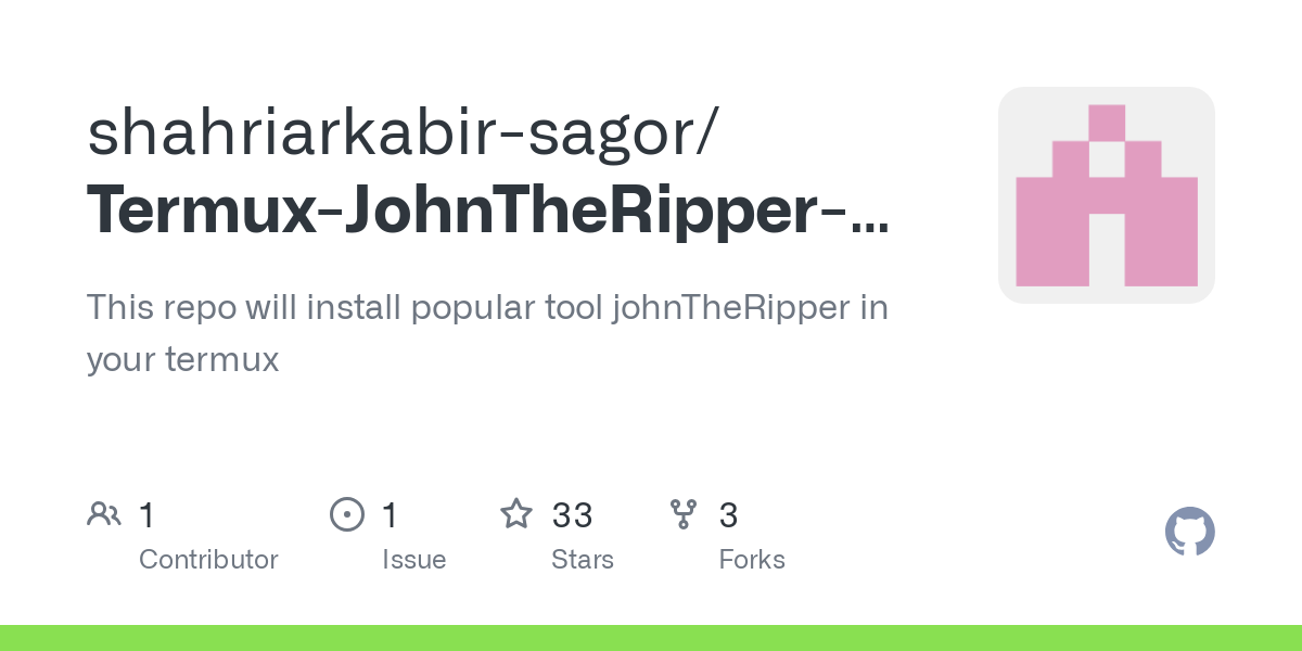 Установщик Termux JohnTheRipper