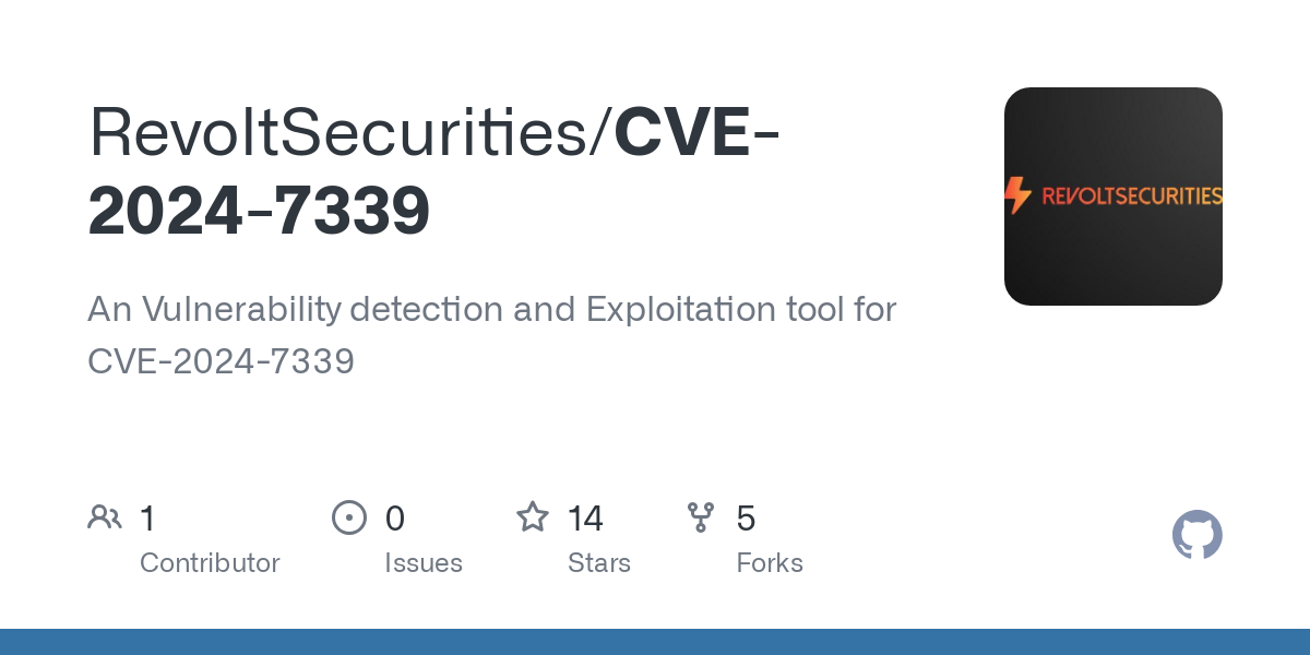 CVE 2024 7339