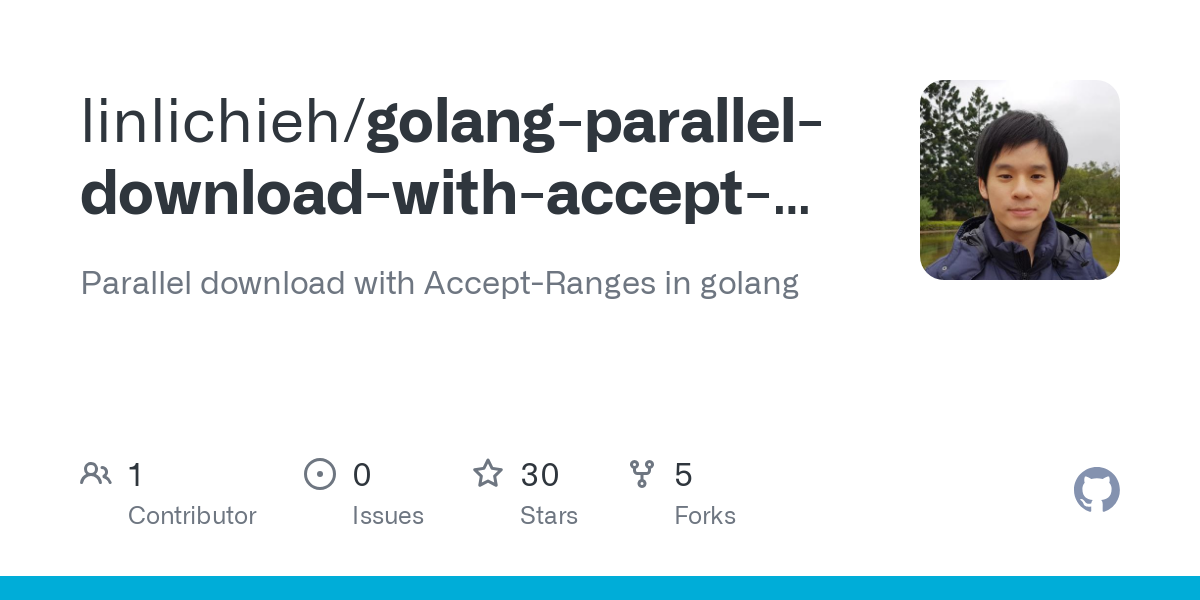 golang parallel download with accept ranges