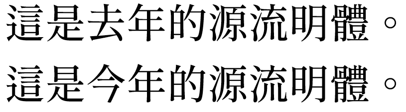 genryu font