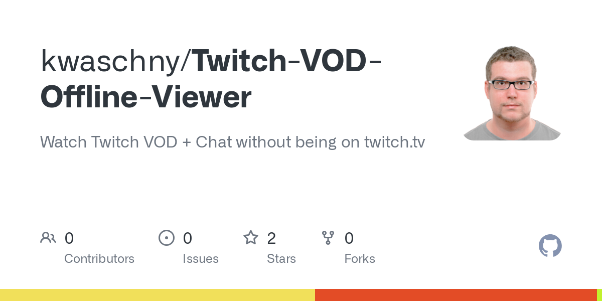 Twitch VOD 离线查看器