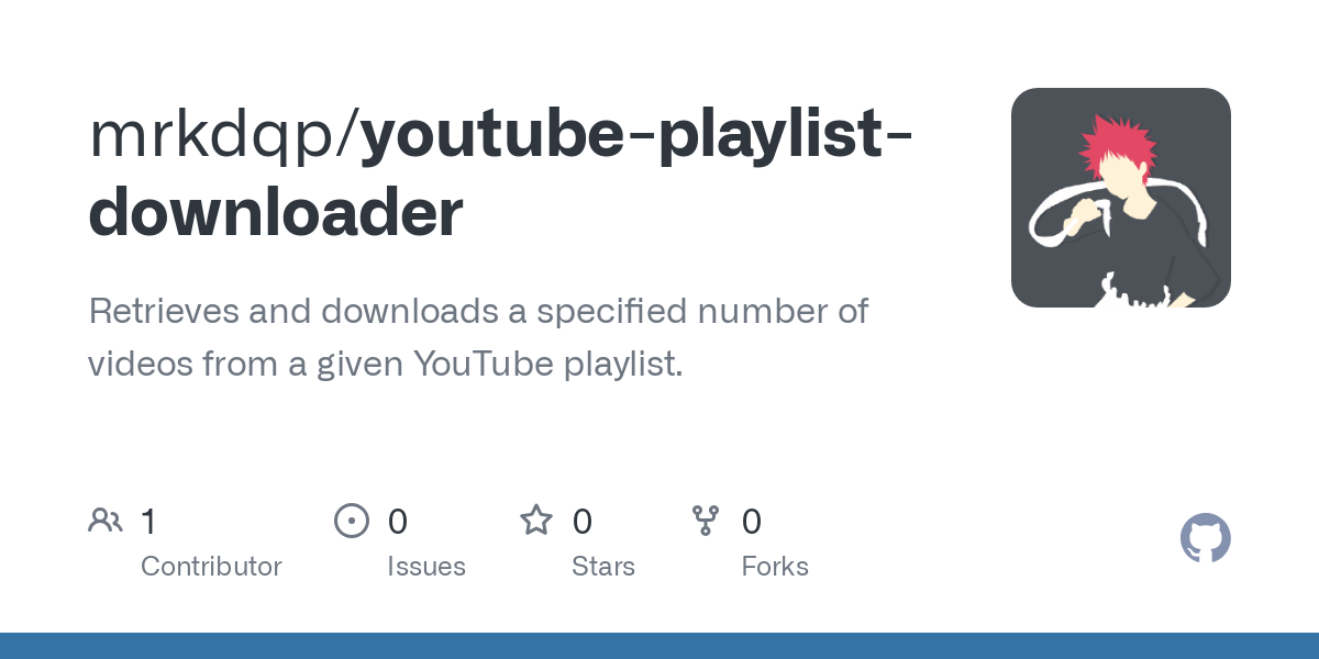 youtube playlist downloader