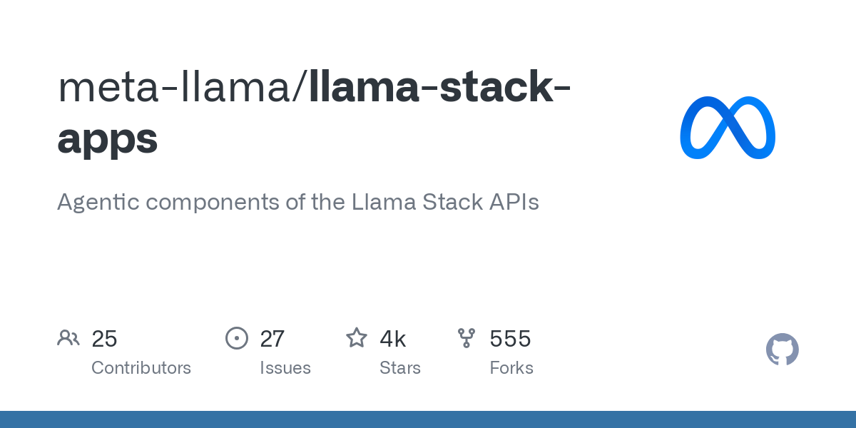 llama stack apps