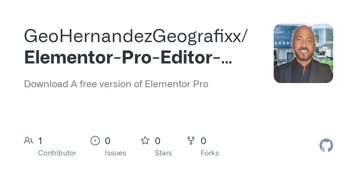 Elementor Pro Editor Unlocked