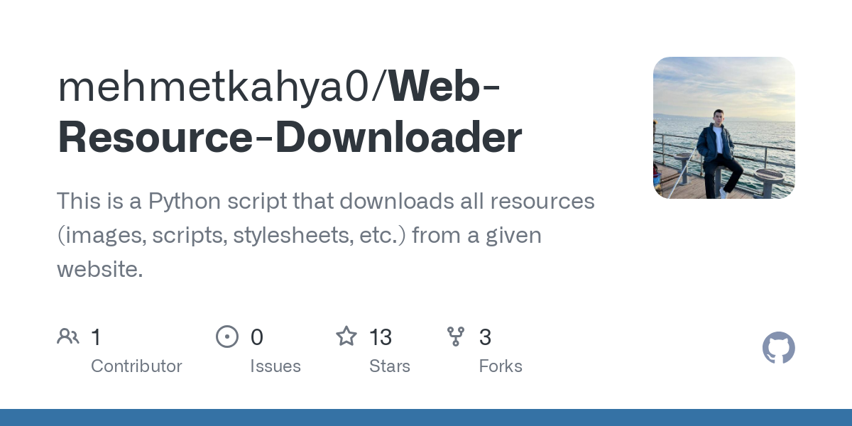 Web Resource Downloader