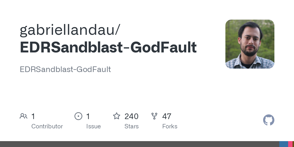 EDRSandblast GodFault