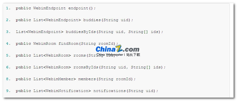 WebIM-for-Struts1 v1.0