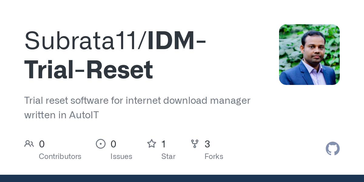 Restablecimiento de prueba de IDM