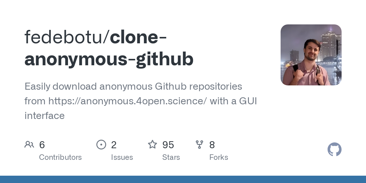 clone anonymous github