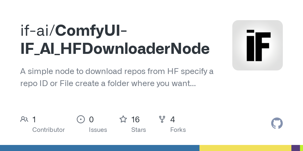 ComfyUI IF_AI_HFDownloaderNode