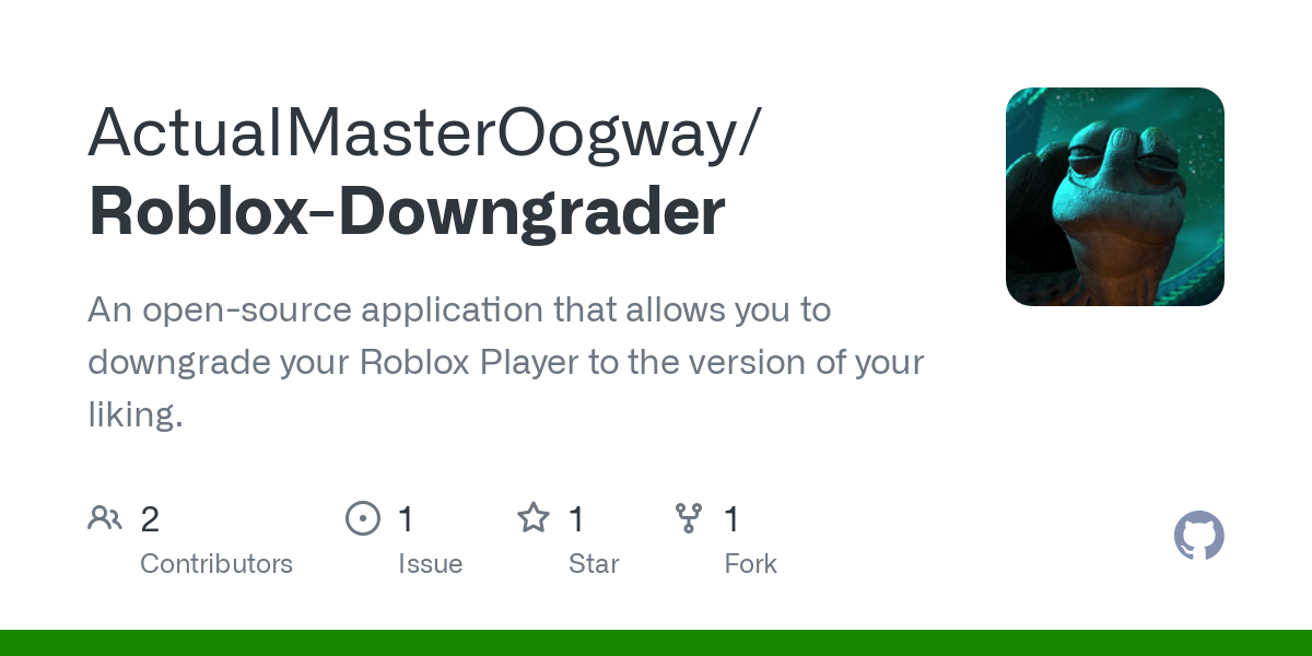 Roblox Downgrader