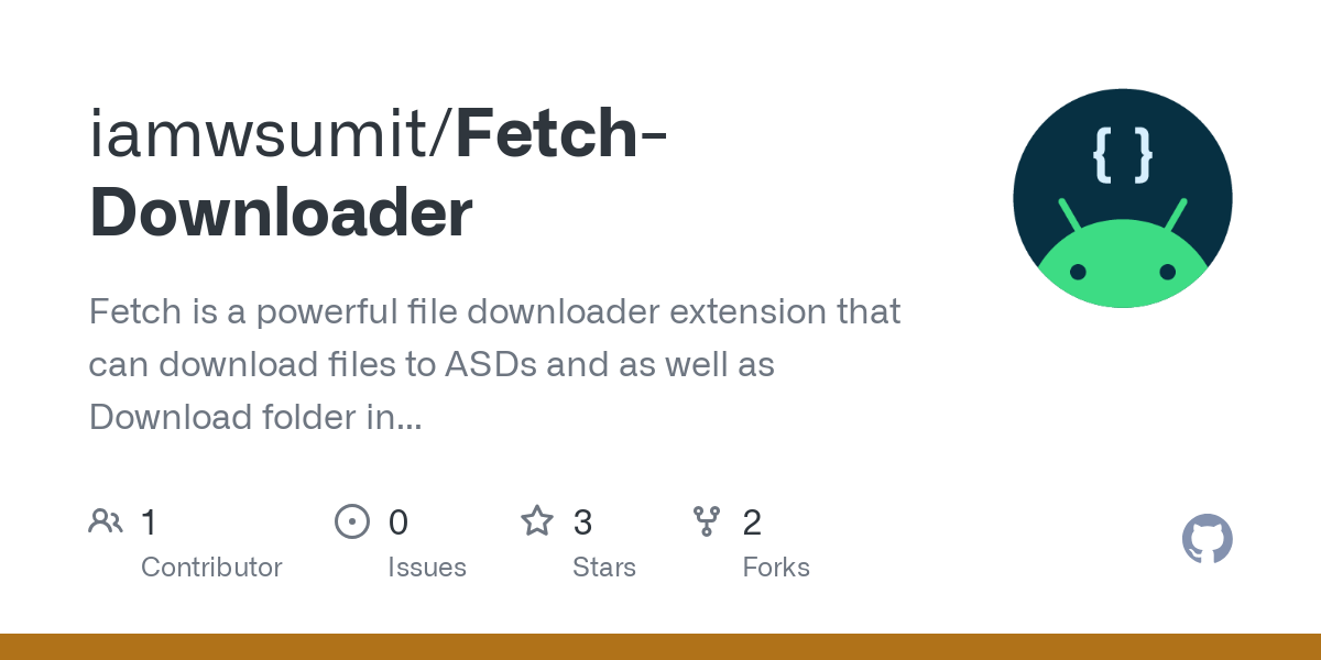 Fetch Downloader