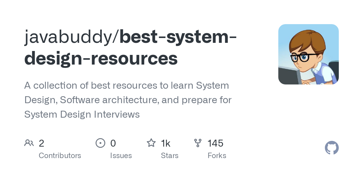 best system design resources