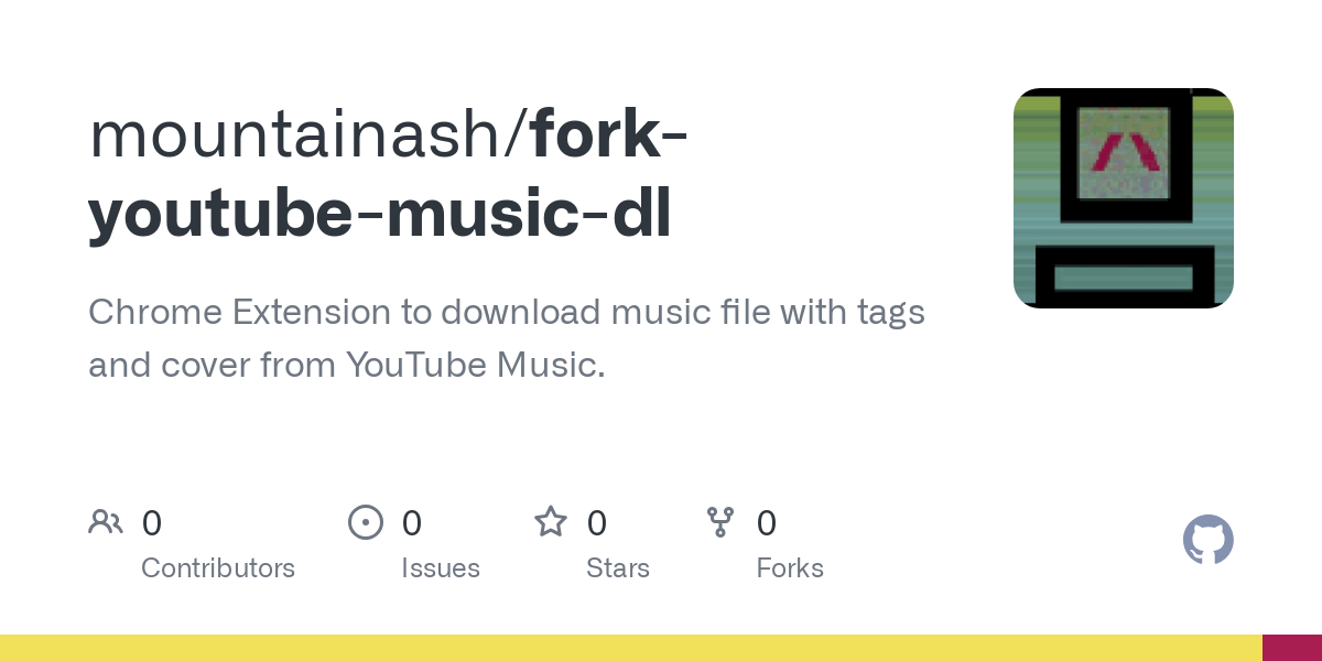 fork youtube music dl