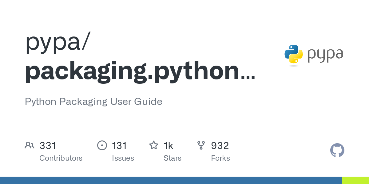 packaging.python.org