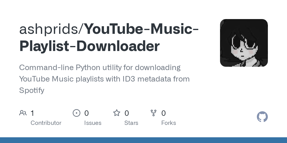 YouTube Music Playlist Downloader