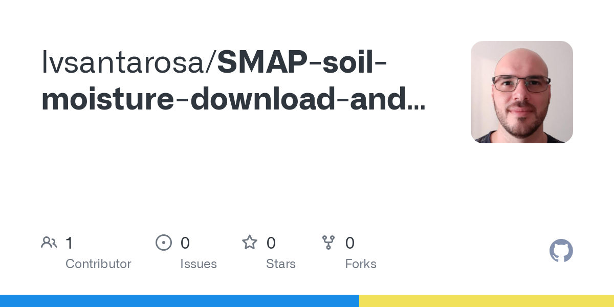 SMAP soil moisture download and process