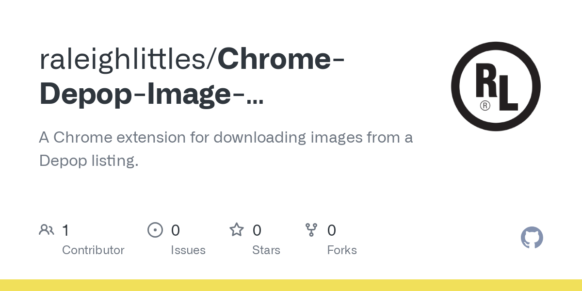 Chrome Depop Image Downloader