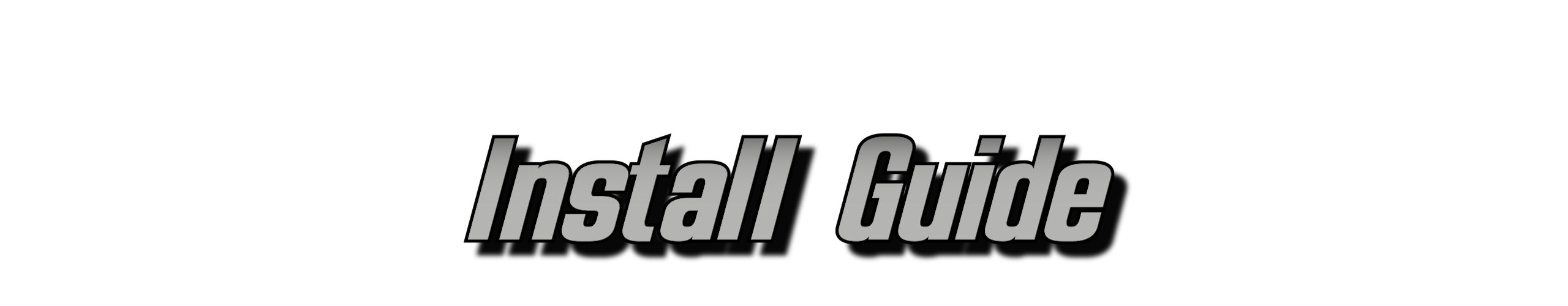 Install guide