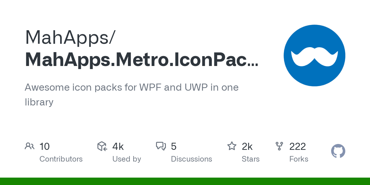 MahApps.Metro.IconPacks