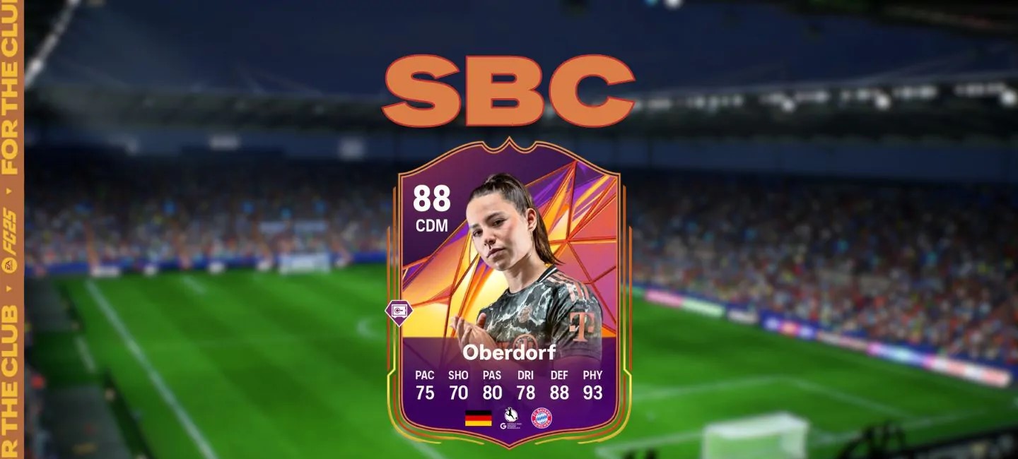 如何在 EA FC 25 中進行 Lena Oberdorf SBC？