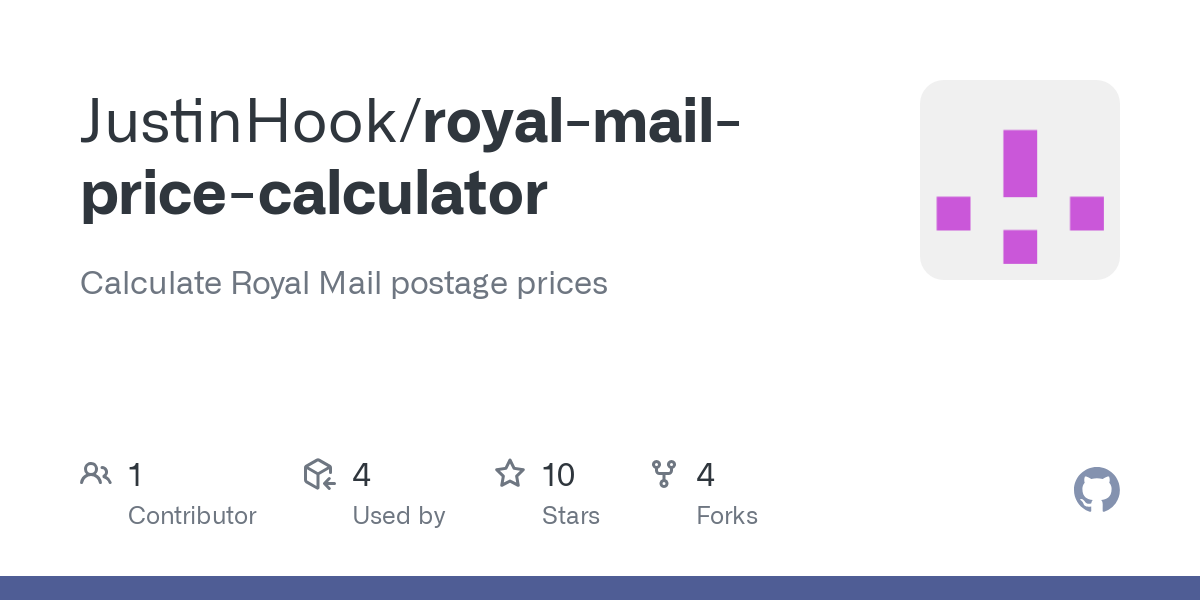 royal mail price calculator