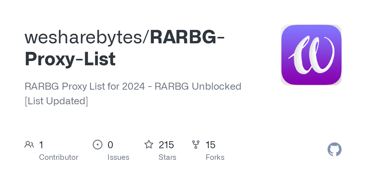 RARBG Proxy List