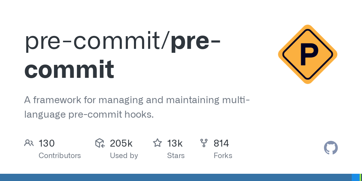 pre commit