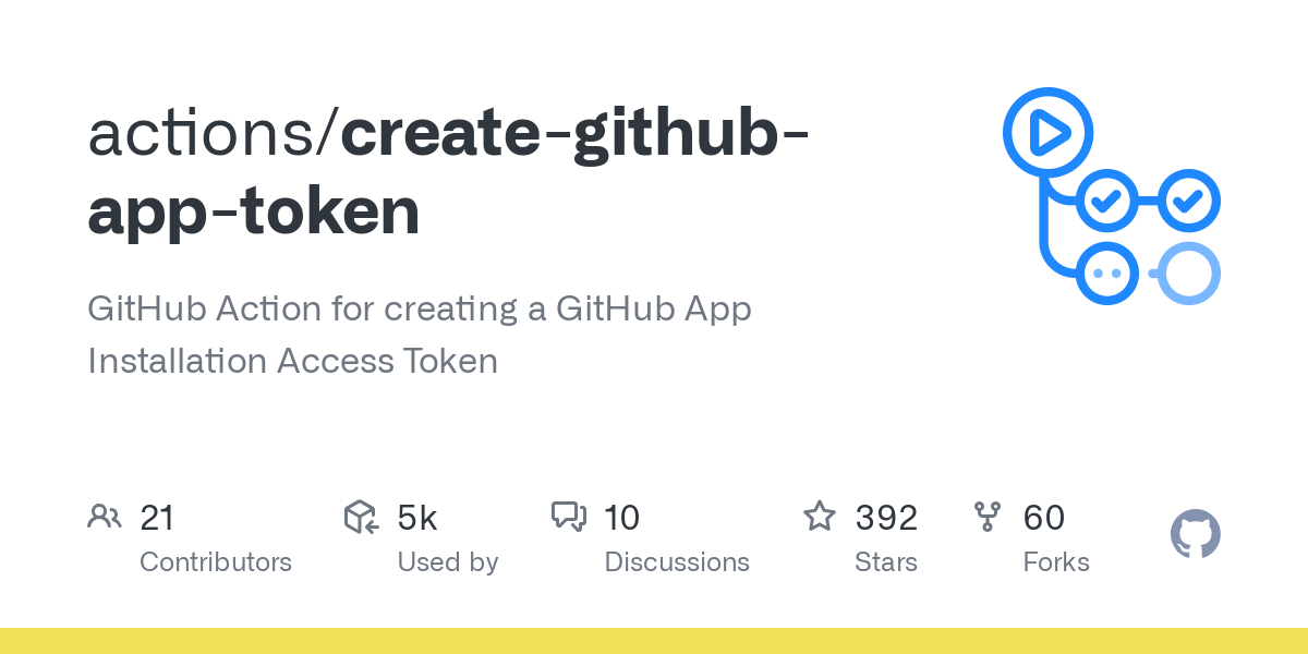 create github app token