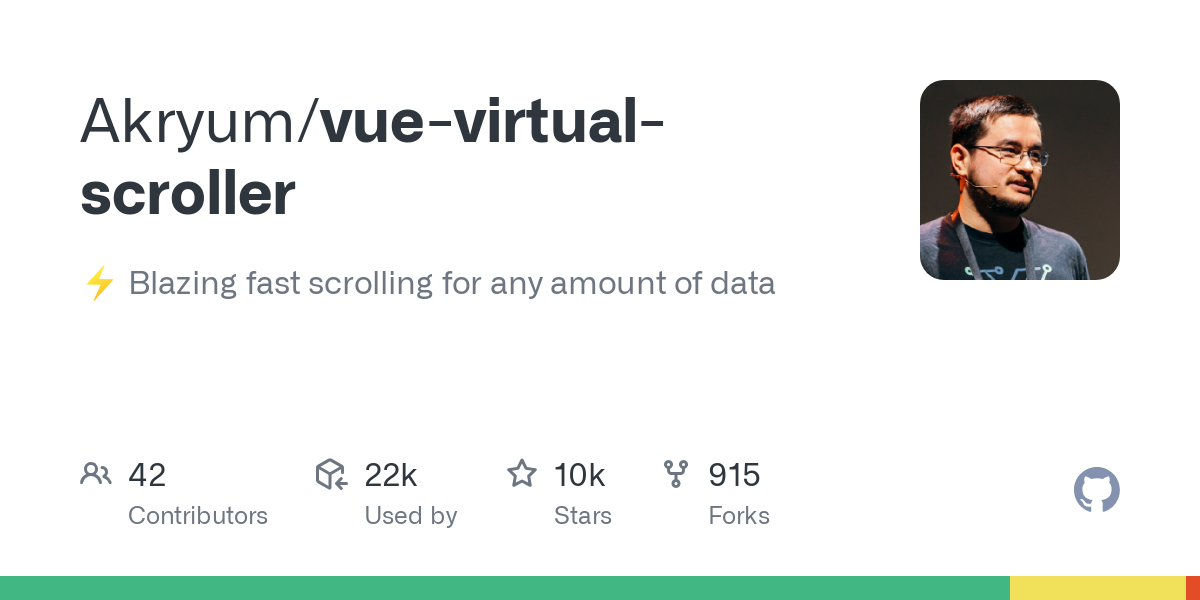 vue virtual scroller