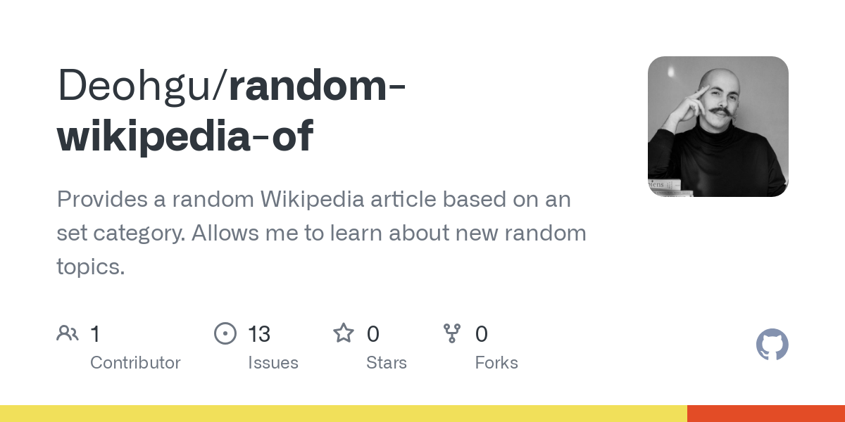 random wikipedia of