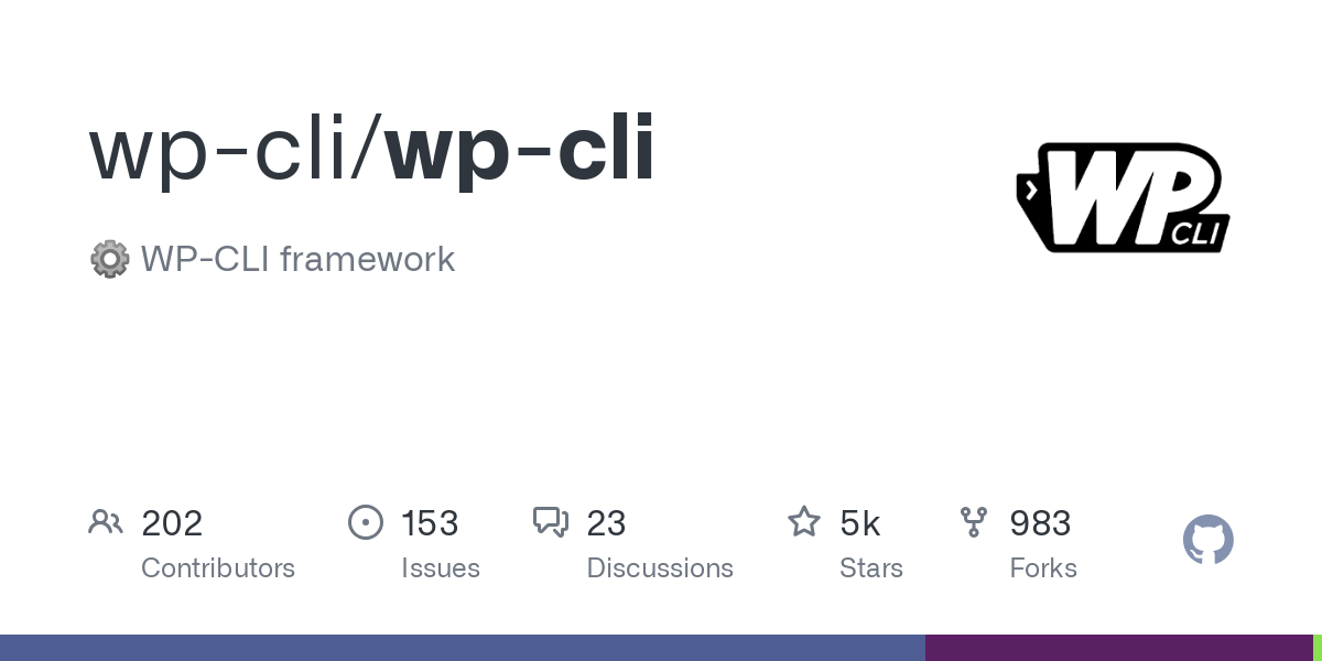 wp cli