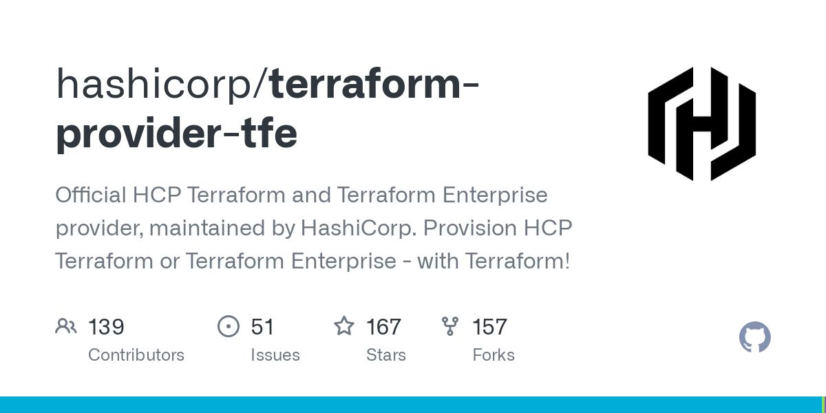 terraform provider tfe