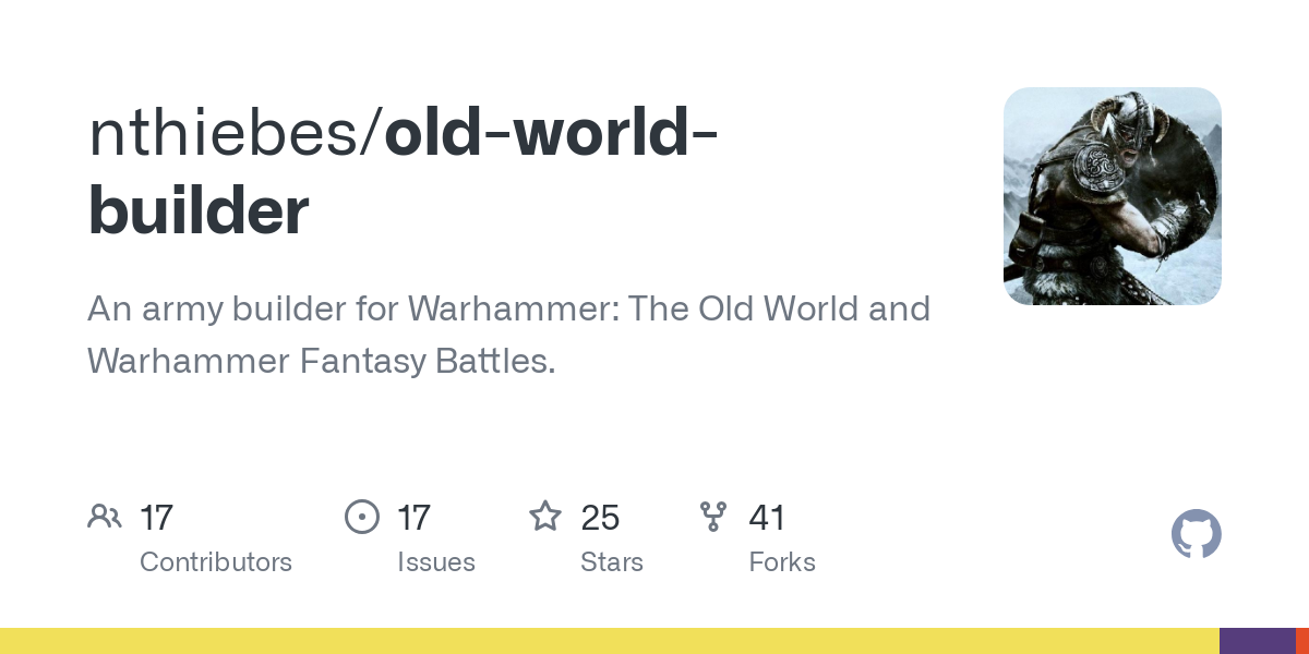 old world builder