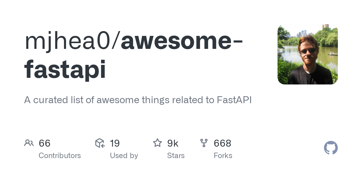 awesome fastapi